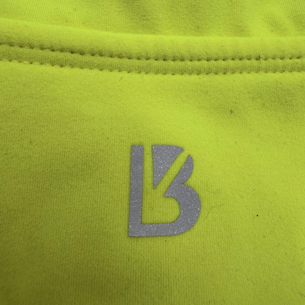 Buffbunny Collection Neon Lime Green Multi Strap Sports Bra Medium B3 0246